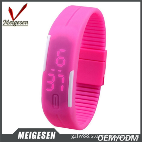 Christmas custom logo led kids quartz led watch waterproof